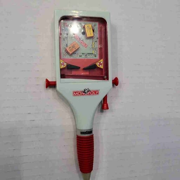 NWOT Collectible Mini Travel Monopoly, Yahtzee & Pinball Monopoly: Stocking Stuf - Picture 4 of 6